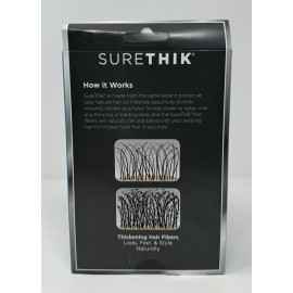 SureThik Hair Thickening Fibers Starter Kit 30g. Med Brown.