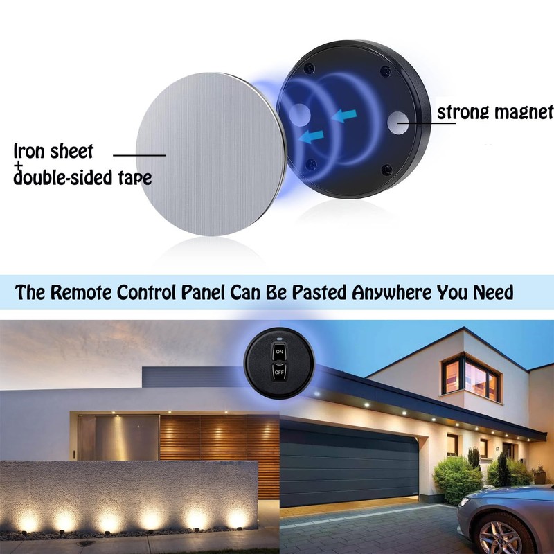 DC12V-48V-10A Waterproof Remote Switch,Mini Wireless Switch