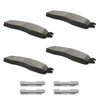 YxpBrake Ceramic Front Brake Pads with Hardware Fit for Dodge