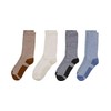 Alpine Design Performance Hiker Crew Socks - 4 Pack (US,