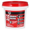DAP '33' Window Glazing, White, 8 Oz (7079812120)