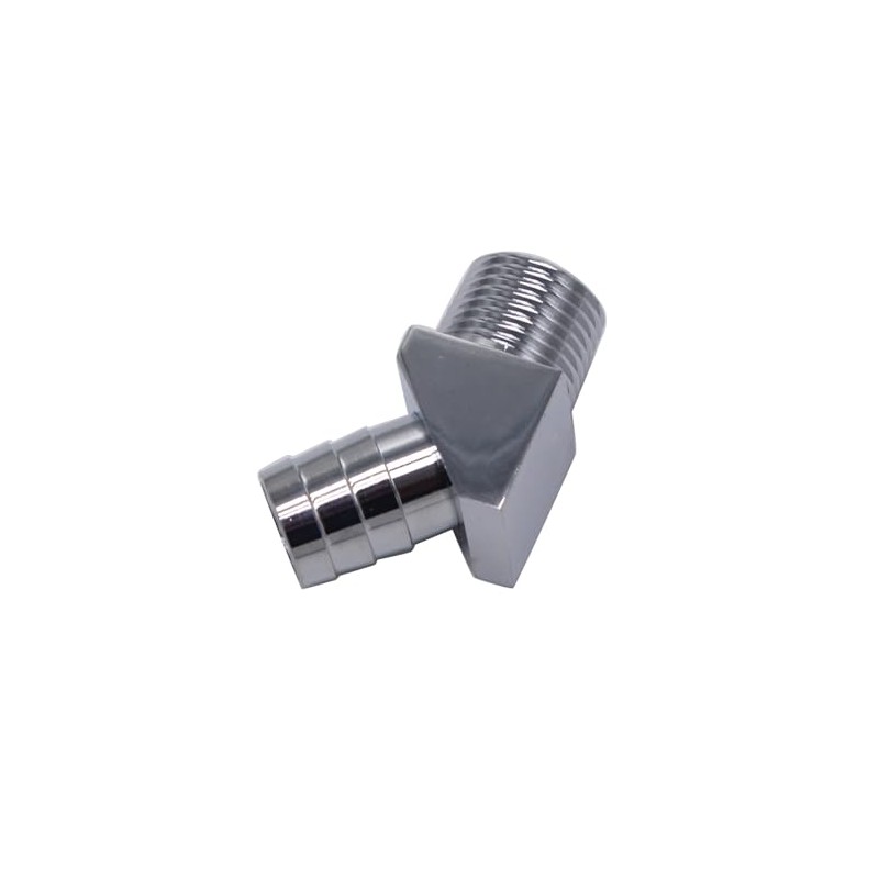 45 Degree Heater Hose Intake Manifold Fitting 1/2" NPT to