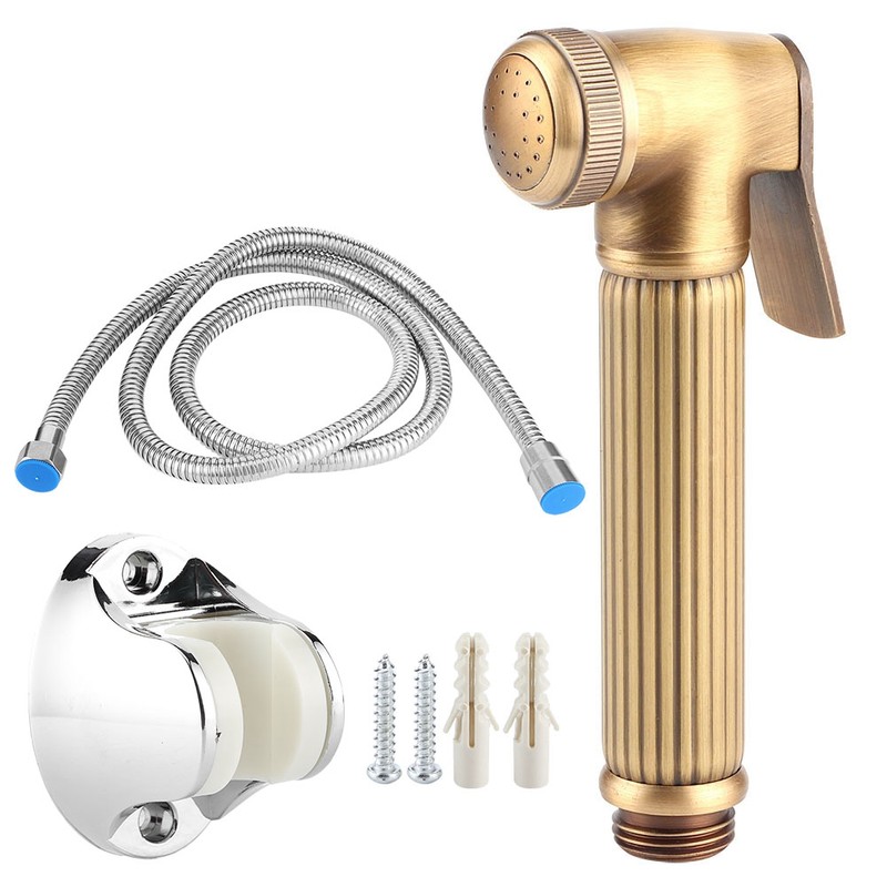 G1/2in Thread Copper Handheld Toilet Bidet Sprayer Hand Held Spray