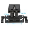 CAMVATE DSLR Baseplate Mount with Railblock Height Riser for 15mm