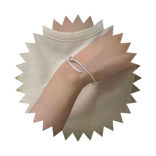 Dervivea Punk Snake Bangle Open Bangle Silver Snake Bangle Gothic