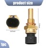 pinflaw Pack-1 Car Engine Water Temperature Sensor, Original Standard Replacement