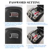 Key Box with Code, Waterproof Dustproof Combination Lock, Corrosion Resistant,