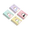 Operitacx 4pcs Cartoon Note Pads Kraft Notebooks Memo Kraft Notepads