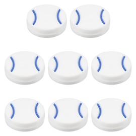 PATIKIL Tennis Schläger Vibrationsdämpfer, 8er Pack Tennis Schläger aus Silikon Schläger Saite Schock für Tennis Schläger und Saite, Weiß