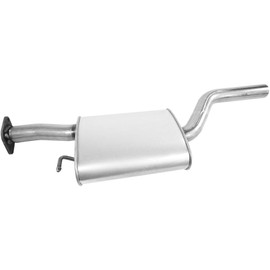 Walker Quiet-Flow SS 54872 Direct Fit Exhaust Muffler Assembly 2.25" Inlet (OD) 2.25" Outlet (OD) for Hyundai Santa Fe