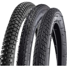 Generies Bicycle tire 12/14/16/18/22/24/26 inch,Tubeless Folding Tire, eplacement Bike Tire, Multiple Bike Styles, 16" * 1.75"