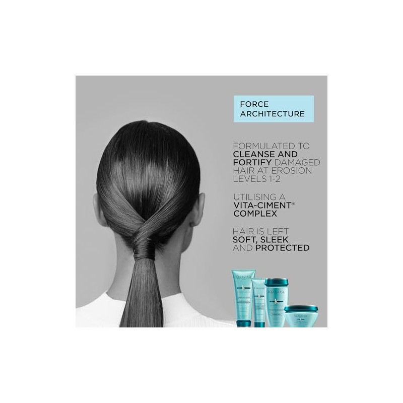 Kérastase Resistance Bain Force Architecte 250ml & Ciment Anti-Usure 200ml