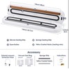Vakumar Vacuum Sealer Machine, 60Kpa Food Vacuum Sealer Preserve Dry/Moist/seal