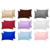Flannelette Pillow Case Pair 100% Brushed Cotton 50cm x 75cm