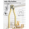 YASONIC Shower Caddy Over Shower Head Never Rust Aluminum Large