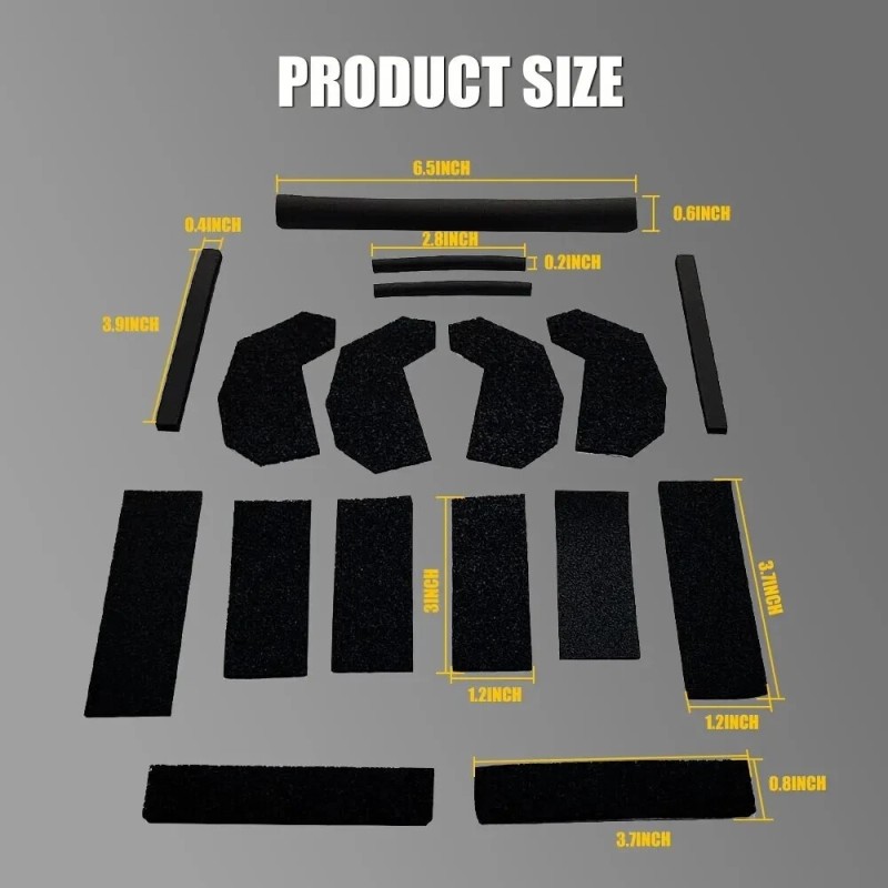 LIANGREN HARD TOP FOAM BLOCKER SEAL KIT FIX LEAKS 68026937AB