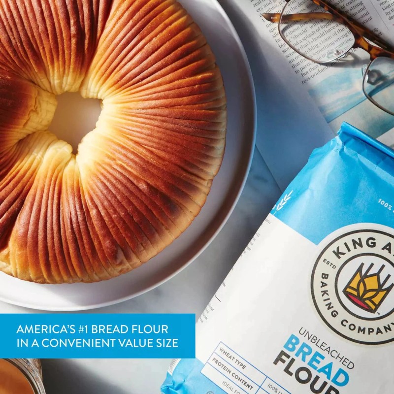 King 4 Pack - King Arthur Bread Flour, 10 lbs.