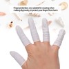 Finger Cover, Anti‑Static Waterproof Non‑Slip Latex Finger Cots Convinient 100pcs