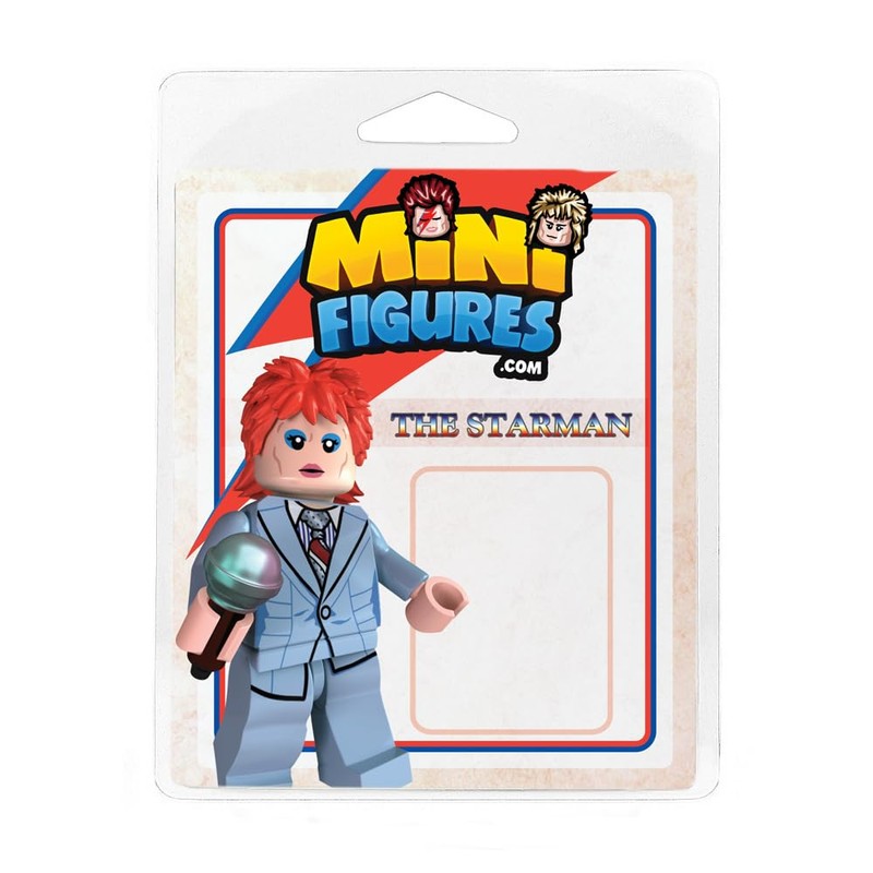 Custom Design Minifigure - David Bowie The Star Man