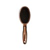 Elegant Deep Shine Ionic Oval Pin Hairbrush (9.5" #562 /