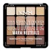NYX Professional Makeup Ultimate Shadow Palette, Tono Warm Neutrals