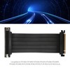 PCIE 3.0 16x Riser Cable High Speed Flexible 90 Degrees