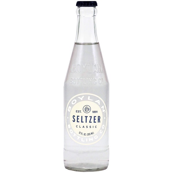 Boylan Bottling Co Pure Seltzer, 12 Ounce -- 24 per case.