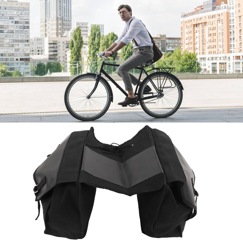 Portable Bicycle Rear Seat Trunk Bag Large Capacity Mountain Bike
