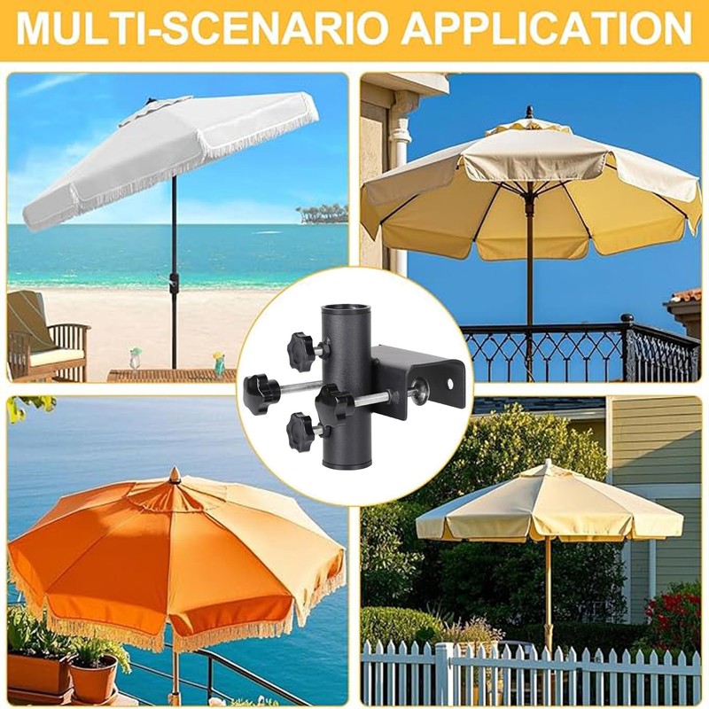 Parasol Holder Balcony Railing, Universal Parasol Holder Balcony, Umbrella Holder