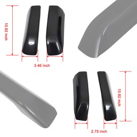 SCITOO Fit for Toyota for 4RUNNER 2010-2022 4X Roof Rack Bar Rail End Cover Shell Replacement