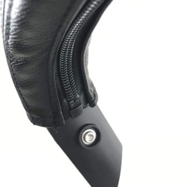 Funda de piel sintética compatible con carriola de bebé Doona y asiento de coche, funda extraíble con asa de carriola con apertura de cierre, a prueba de polvo, repelente al agua