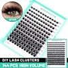 Bodermincer Bodermincer Eyelashes Clusters 10-12-14mm Mixed/12-14-16mm Mixed/14-16-18mm Mixed/16-18-20mm Mixed Nature