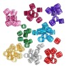 80 Piezas Dreadlocks Beads Filigree Tube Beads Para Cabello