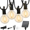 Minetom 158FT Solar String Lights Outdoor with Cable Ties and