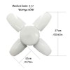 WULUN 2 Pack E27 Garage Light 60W Energy Saving 360