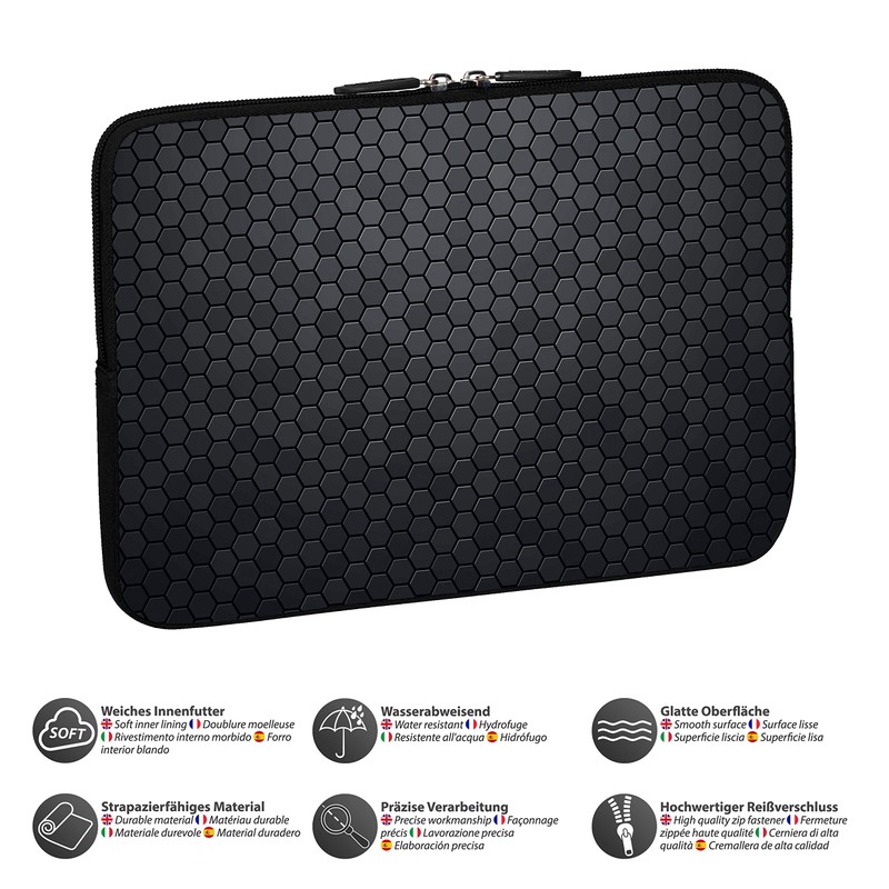 PEDEA Protective Sleeve, Notebook Case 10.1-Inch/13.3 inch/15.6 inch/17.3 inch First