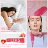Prreal 2PCS Lip Balms, Strawberry Peach Lip Oil, Moisturizing Lip