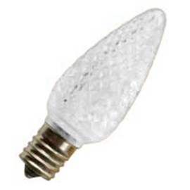 Halco BC5994 80515 C9CL/FC/LED C9 Clear Faceted INT .96W 120V LED