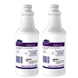 Diversey 2 - Diversey Oxivir Tb Hospital Grade Disinfectant Cleaner 1 Qt 946mL RTU 6/2027