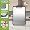 Titanium Cutting Board Set of 3, 360° Silicone Anti-Slip Edge