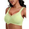 HORISUN Wireless Bras for Women Comfortable Supportive Crossover Mesh Bras