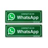 eSplanade Contact Us on Whatsapp Sign Decal – Easy to
