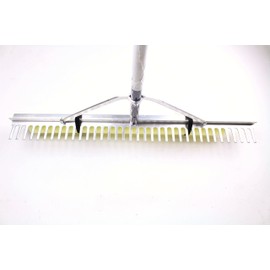 Rake Super Long/Wide Lake Weed, Beach & Landscaping 36 inch Wide Head with Long Handle (16.5 foot handle)