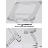 SOUNDANCE Laptop Stand for Desk with Stable Heavy Base, Adjustable