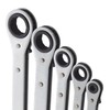 Dapetz ® Ring Spanner Wrench AF/Imperial/SAE Imperial Reversible Ratchet 5