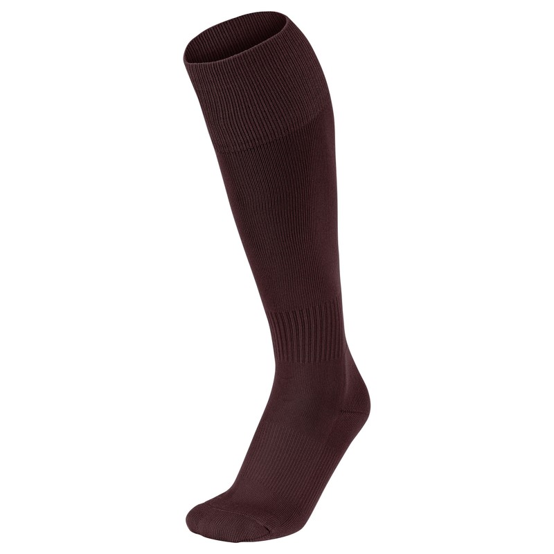 CHAMPRO Pro Socks, Single Pair, Adult Small, Maroon