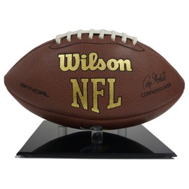 SAFTGARD SUPPLIES Acrylic Football Basketball Black Base Stand