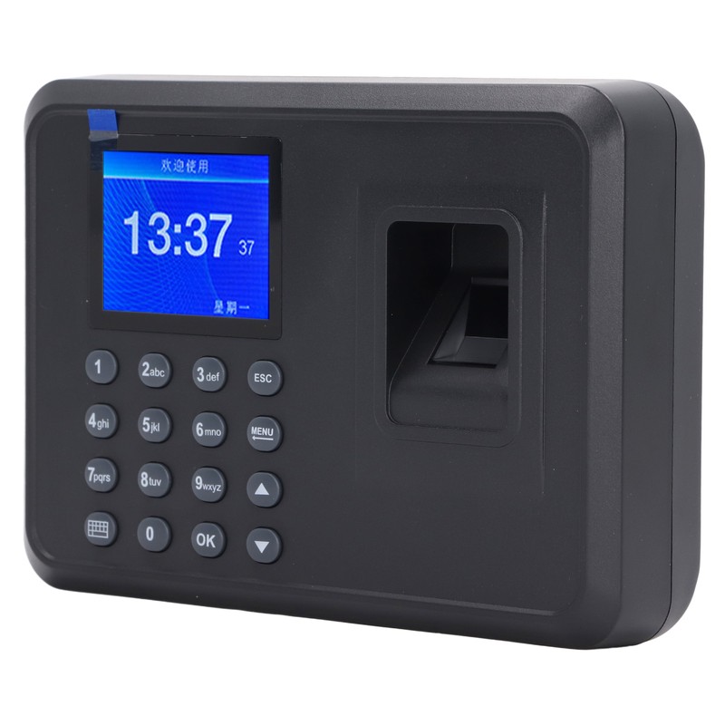 Fingerprint Time Attendance Machine Multi Languages Voice Reminder Fingerprint Password