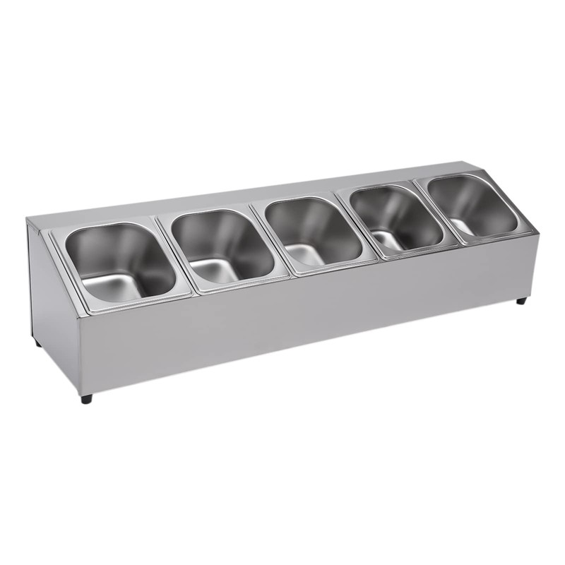 TITIDU Stainless Spice Rack, Seasoning Organizer Sauce Ingredients Fruits Holder