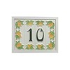 Italian Hand Painted Lemon Ceramic Tiles with the Option of